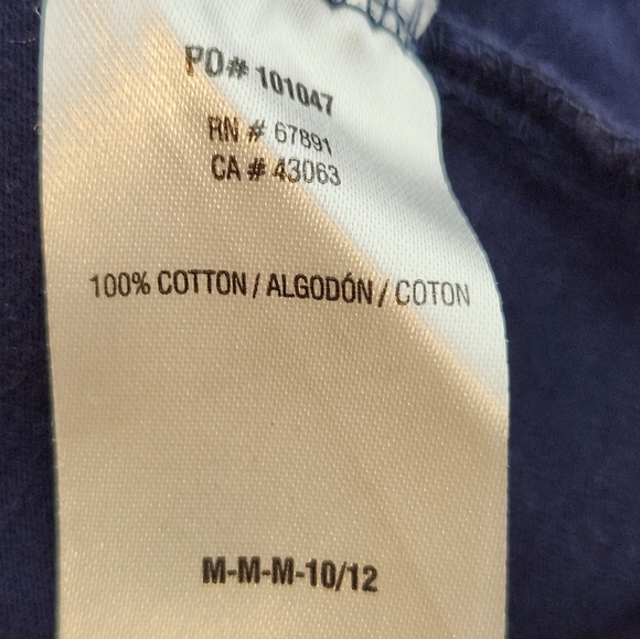 Denver Broncos Kids Navy Blue T-Shirt Girls 10/12 - Picture 7 of 7